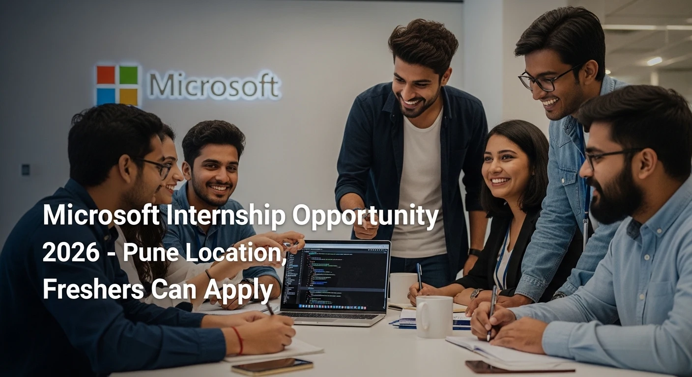 Microsoft Internship Opportunity 2026 Image